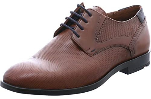 LLOYD Herren Schnürhalbschuhe KELSAN, Männer Businessschuhe,Derby,lose Einlage,Extra-Weit,maennlich,Men's,Halbschuh,Men,Noce/Pacific,42.5 EU / 8.5 UK