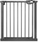 Froadp Cancelletto di Sicurezza per Bambini e Animali, Barriera di Protezione della Porta per Cani, Cancello per Scale Senza Trapano, Porta Grata per Bambino, Cancelletti Interni(Nero, 75-85cm)