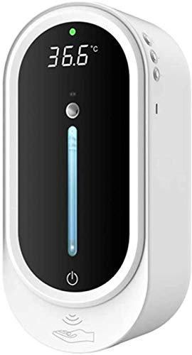NCRD Distributeur automatique Distributeur de savon Cuisine Salle de bain Distributeur de savon mural Distributeur de savon commercial pour conteneurs liquides Shampooing Chambre de gel en plastique -