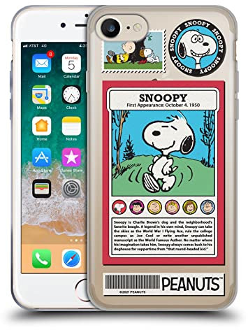 Head Case Designs Offizielle Peanuts Snoopy-Karte Trends Gelhülle [Militärischer Schutzgrad] Kompatibel Mit Apple iPhone 7/8 / SE 2020 & 2022 Und Kompatibel Mit MagSafe