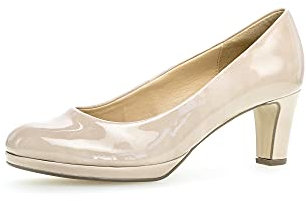Gabor Damen Klassische Pumps, Frauen Absatzschuhe,Women's,Lady,Ladies,Absatzschuhe,high Heels,Heels,hochhackige Schuhe,Sand,38.5 EU / 5.5 UK
