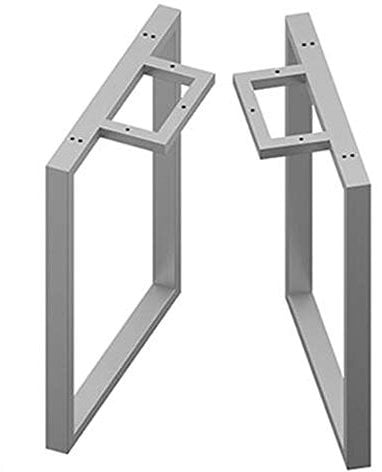 ZXFDM Pieds de Table en métal Bricolage Pieds de Bureau d'ordinateur Meubles Table à Manger Pied Simple réunion Support Pieds étagère en Fer forgé Ensemble de 2