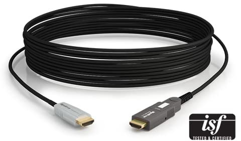 WYRESTORM 24Gbps 4-core Active Optical HDMI Cable | 4K HDR 4:4:4/60 | Kevlar strengthened | Detachable Head | CPR Rated