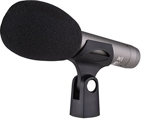Karlak Micrófono XLR, CM-60 Micrófono de condensador profesional XLR Cardioide Mic 48V Phantom Fuente de alimentación para grabación de estudio, transmisión, escenario, interpretación, instrumento,