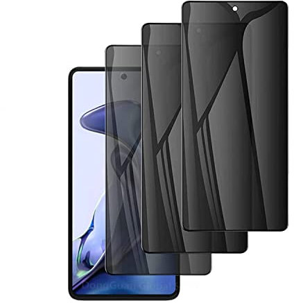 nulala 3 Piezas Protector Pantalla de Privacidad para Xiaomi POCO X3 NFC, Antiarañazos, Sin Burbujas, Dureza 9H Película Cristal Vidrio Templado Antiespia para Xiaomi POCO X3 NFC