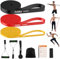 Fokky Fitnessbänder, Resistance Bands Set, Widerstandsbänder Fitnessband mit Türanker und Handgriffen, Gymnastikband für Krafttraining,Yoga,Pilates,Muskelaufbau