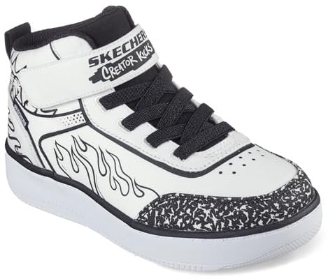 Skechers Campo Sportivo 98, Stivali alla Moda, Bianco, 31 EU
