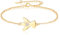 Jrêveinfini Schutzengel Armband Damen Mädchen Kinder Silber 925, Engel Taufe Armband Kommunion Tochter Mama, Glücksbringer Konfirmation Gold Firmung Geschenke Geburtstag Frauen Mädchen