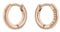Ted Baker Crislie Logo Hoop Earrings (12mm) For Women (Rose Gold)