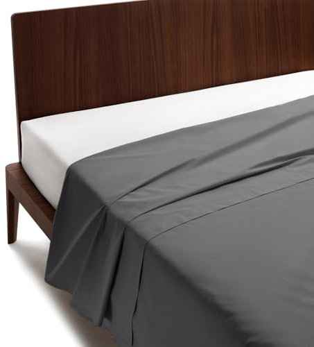 GUZZINI Classic – Bettwäsche 180x280 cm aus 100% Perkalbaumwolle, Frisch und Atmungsaktiv und Langlebig - Oberlaken für Baumwollbettwäsche, Bettlaken für Bettwäsche Baumwolle, Weich und Resistent