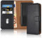 Cadorabo flip case compatibile con Nokia Lumia 820 custodia per telefono cellulare con slot per schede, 360 gradi protettiva flip case - pelle PU book cover pieghevole NERO