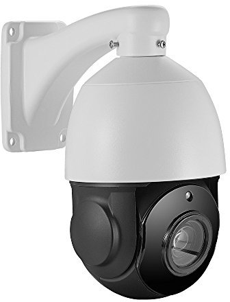 Alptop POE 4K IP Security Camera with Cable PTZ Outdoor 8MP Panoramic Tilting 30x Optical Zoom 300ft Speed Dome Infrared Night Vision Detection