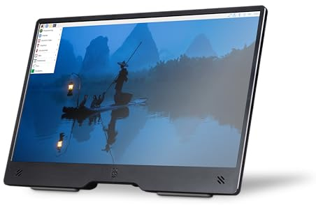 Raspberry Pi® SC1228 LCD-Monitor Schwarz EEK B (A - G) 39.6cm (15.6 Zoll) 1920 x 1080 Pixel HDMI®, USB-C®, Klinke