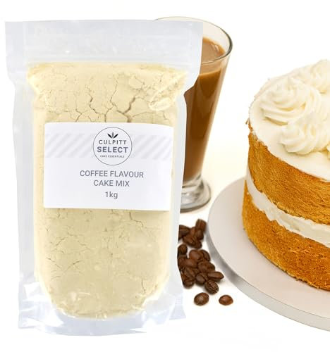 Culpitt Coffee Cake Mix | 1kg | Easy, Reliable, Delicious, Bakes For Celebration Sponge Cakes & Cupcakes | Made in UK