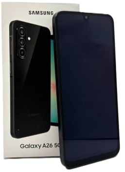 Samsung (A266 Galaxy A26 Dual 5G 128GB 6GB RAM Black