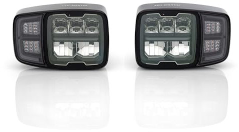 LED-MARTIN Zusatz Fernscheinwerfer Set BlackVision | autom. beheizt
