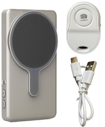 AMSLSIU Magnetischer Bildschirm der Rückkamera für Android Telefone ABS Magnetbildschirm Selfie Anzeigegerät hinten RK X40 Mobiltelefon, Schwarz