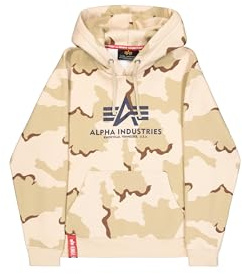 Alpha Industries Herren Basic Bl Camo Kapuzenpullover (1er Pack)