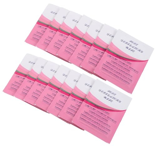 KAJNBN Lingettes Nettoyantes Après Épilation la Cire Lot de 50 Pièces Lingettes Dissolvantes de Cire Peau Format Voyage Soins Post-épilation Doux et Efficaces