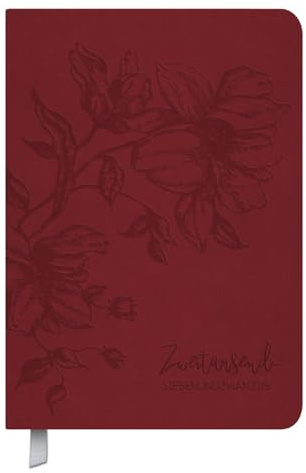 Timer Soft Touch 18 rubin - Kalender 2027 - Korsch-Verlag - Taschenkalender A5-18 Monate von Oktober 2026 bis März 2028 - eine Woche auf 2 Seiten - 14,8 cm x 21 cm