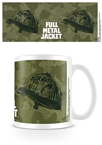 Pyramid International Full Metal Jacket (Helmet) Official Boxed Ceramic Coffee/Tea Mug, Paper, Multi-Colour, 11 x 11 x 1.3 cm