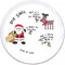 8 Santa Plate Personalised