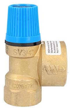 WATTS Válvula de seguridad de membrana para calentadores de agua caliente cerrados 3/4 - agua 10,0 bar