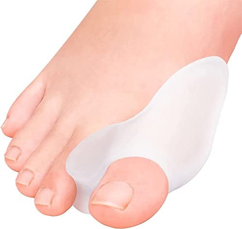 8 Ballen Kissen Protektoren, Ballen Pad Ballenschutz, Ballen Korrektor Zehenspreizer für den großen Zeh, Bunion Shield zur Hallux Valgus, Schmerzlinderung, Ballenschmerzen, Druck