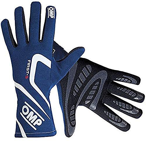 Omp First-S Navy Blue Handschuhe Grösse M Fia 8856-2018