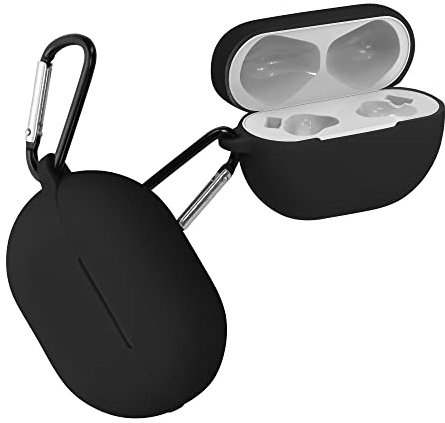 kwmobile Hülle kompatibel mit Huawei FreeBuds Pro Hülle - Kopfhörer Case - TPU Silikon Cover - Schutzhülle in Schwarz