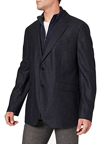 HACKETT LONDON Mens Stretch WL Cash BIB Jacket, 595NAVY, 48W / 34L