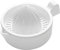 GUMEI Mini Plastic Double Layer Household Manual Citrus Juicer Orange Lemon Fruit Squeezer Cup With Handle Pour Spout Portable Kitchen Machine