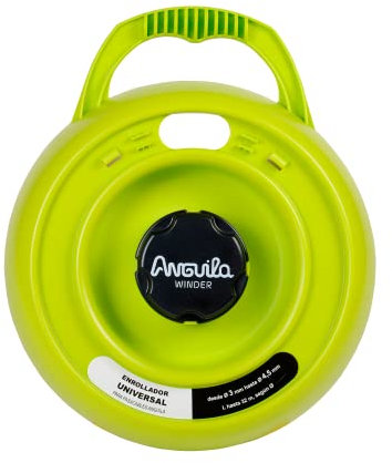Anguila Max | Winder | Enrollador Universal | Color Negro | Diámetro desde 3 hasta 4,5mm | Hasta 32 metros
