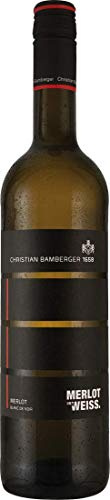 Christian Bamberger Merlot Blanc de Noir (1x 0,75l) Weißwein trocken