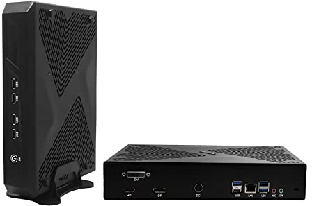 WEIDIAN Mini Ordinateur de Jeu, Mini Computer Core i7-11700F, Mini PC Gaming GTX1650, Support HD, DP, DVI Triple Display Output, Gigabit Ethernet, USB3.0, WiFi6, BT5.2 (32GB RAM 256GB SSD)