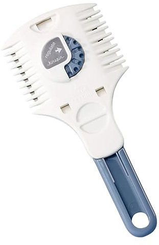 Haarschneidekamm Rasiermesser Kamm Haartuster Kamm Dual Side Schnittschere Doppelte Rasiermesser Haarverdünnungskamm Slim Haarschnitte Schneidwerkzeug (15. 1 * 6. 8 * 1 Cm) Haarrasierkamm