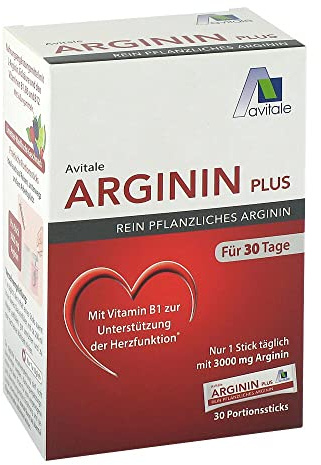 Arginin Plus Vitamin B1+b6+b12+folsäure Sticks 30X5.9 g