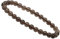 ELEDORO Stretch Armband aus echten Edelstein-Perlen (6mm) – Perlenarmband für stilvolle Eleganz (Rauchquarz)