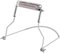 EASTROCK Mundharmonika-Halter, 10 Löcher, professioneller Mundharmonika-Hals, kratzfest, verstellbare Mundharmonika-Halsbandage, freihändig während der Aufführung