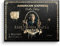 Royal American Express Amex black card Leinwand Wall Street Hustle Edition Wandbild Deko groß xxl Motiv mit premium Rahmen - DOTCOMCANVAS Version Blau, Größe 40 X 30 CM, Farbe Ohne Rahmen