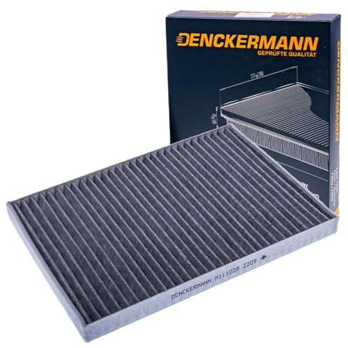 DENCKERMANN Innenraumfilter M111028 Pollenfilter Aktivkohle Höhe: 20 Breite: 180 Länge: 253