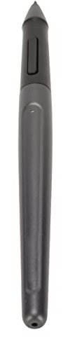 Mrisata Stylet pour Tablette Graphique PF150/Q11K - Design Ergonomique - Touches Programmables - ABS Noir - Smart Pen pour Q11K
