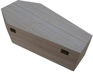 KRAM-TRUCK - Holz Särge für Tiere Natur Belassen- Tiersarg - Bestattung Tier Sarg Verschiedene (L - 35,5 cm x 18 cm x 10 cm)
