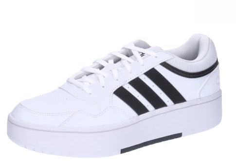 adidas Hoops 3.0 Bold Shoes, Zapatillas de Deporte Mujer, Cloud White Core Black Core Black, 41 1/3 EU