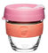 KeepCup Brew, Reusable Coffee Cup - Tempered Glass and Splashproof Sipper Lid, Small 8oz/227ml - Tangerine