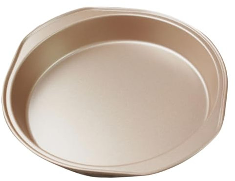 Ciieeo Non-Stick Metal Pie Pan Oven Tray Baking Tray for Western Restaurant Shop Afternoon Tea