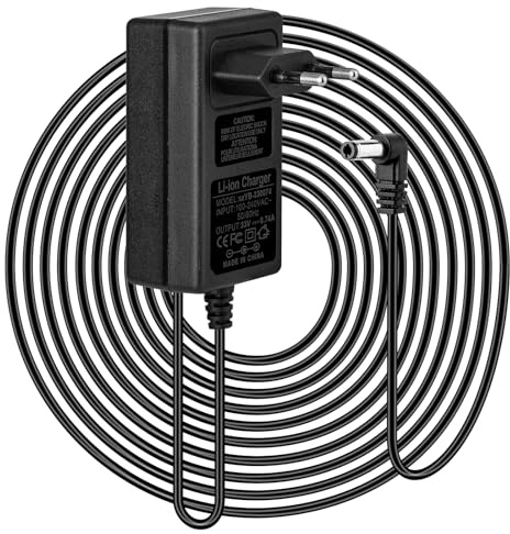 Marveleese Câble de charge 33 V pour aspirateur Rowenta 25,9 V RH9A36 X-Force Flex 13.60 X-Force Flex 12.60 RH98 X-Force 12.60 X-Force 11.60 RH98A0WO RH98A8WO RH98A7WO
