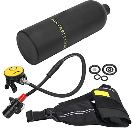 RiToEasysports para Exploración Submarina (Botella de oxigeno Negra)