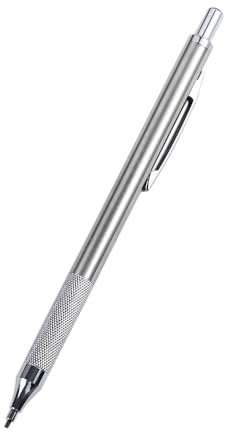 Porte-mine, corps en acier inoxydable, porte-mine en acier inoxydable (0,9 mm)
