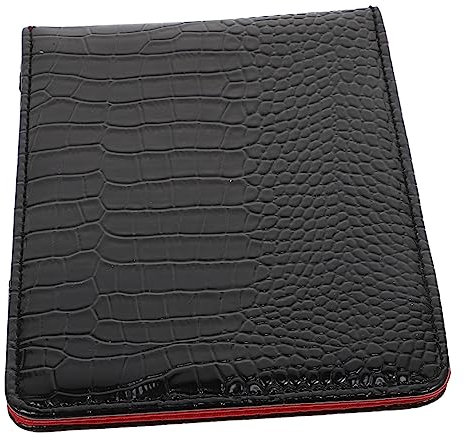 Hemobllo Integral Buch Lederhülle Alligator Muster Lederhülle Scorebook Hülle Buchschutz Kunstlederschutz Tragbar Leicht Modern Praktisch